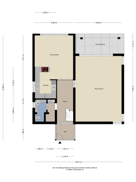 Floor Plan 1 - Achterpad 1 a