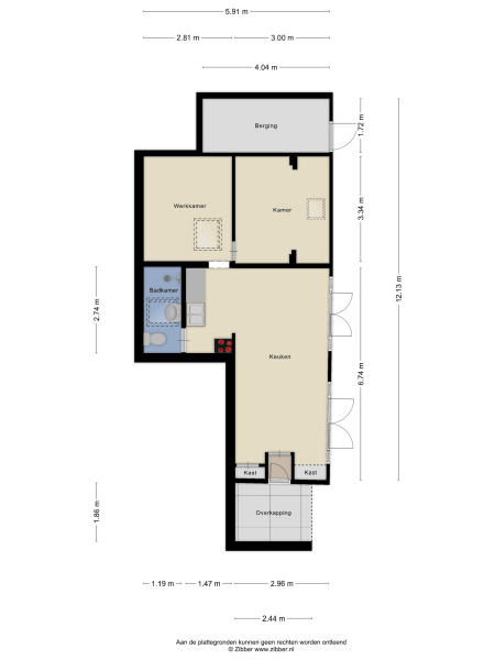 Floor Plan 4 - Achterpad 1 a